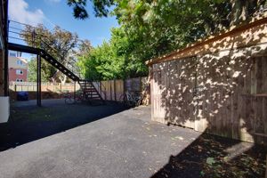 Rear Hardstanding and Shed- click for photo gallery